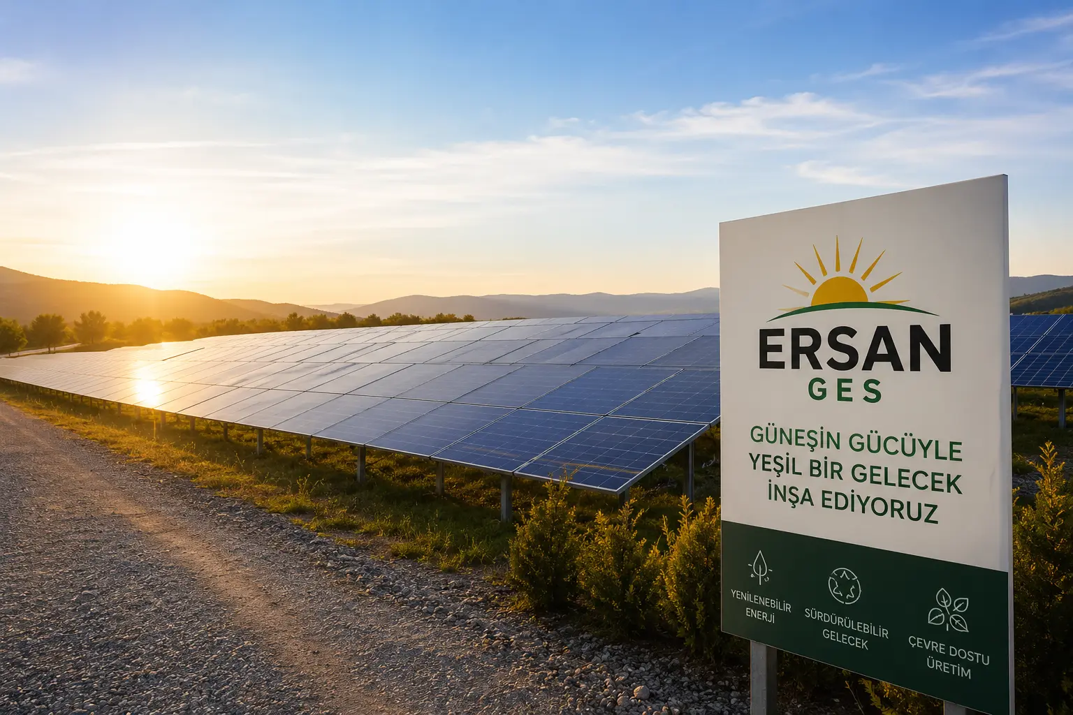 ERSAN GES, güneş enerjisiyle sürdürülebilir enerji üretimine katkı sağlıyor