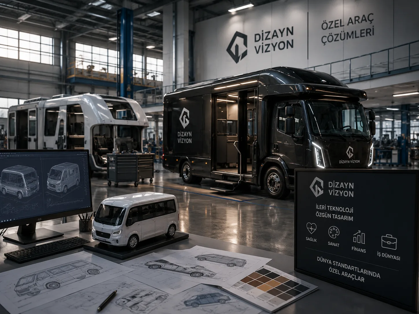 Özel tasarım araç üretimi